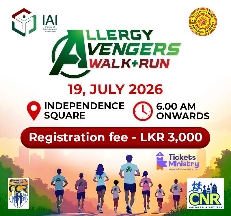 ALLERGY AVENGERS WALK AND RUN 2026 STUDENT REGISTRATION poster