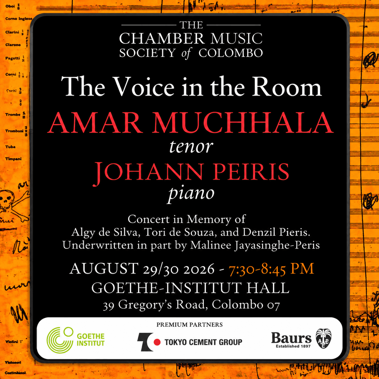 THE VOICE IN THE ROOM Banner