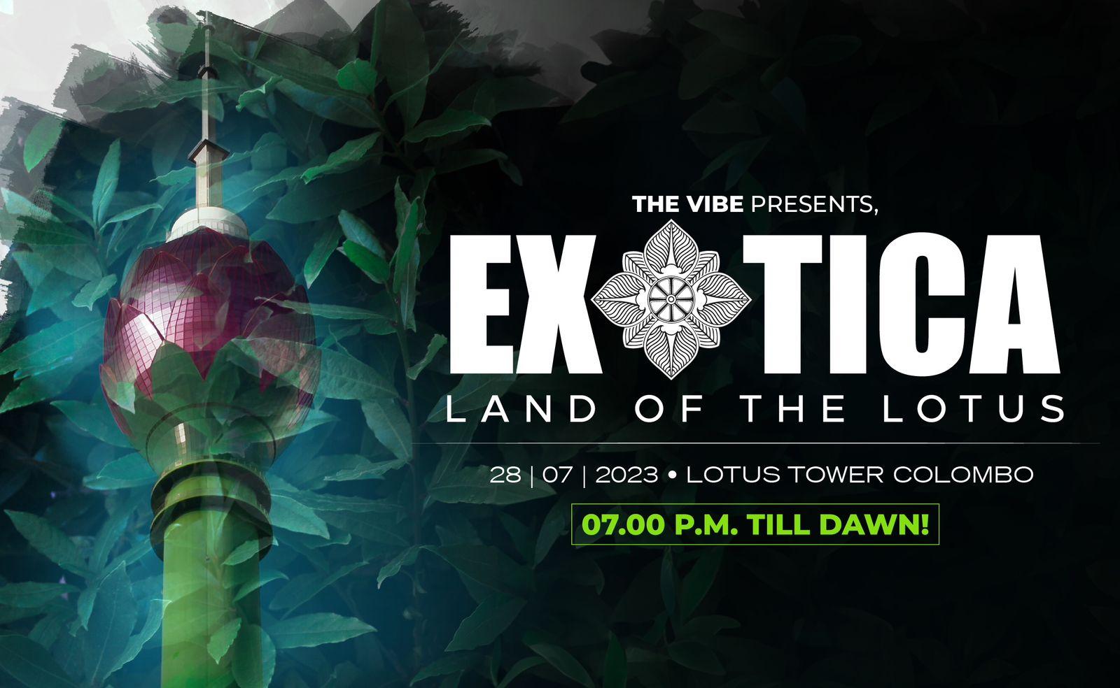 EXOTICA LAND OF THE LOTUS Banner