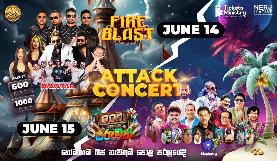 ATTACK CONCERT Banner