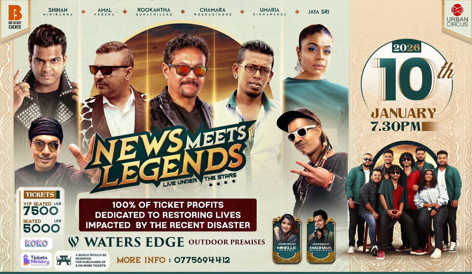 NEWS MEETS LEGENDS Banner