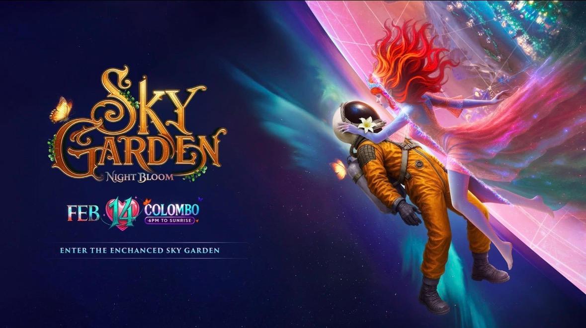 SKY GARDEN NIGHT BLOOM Banner