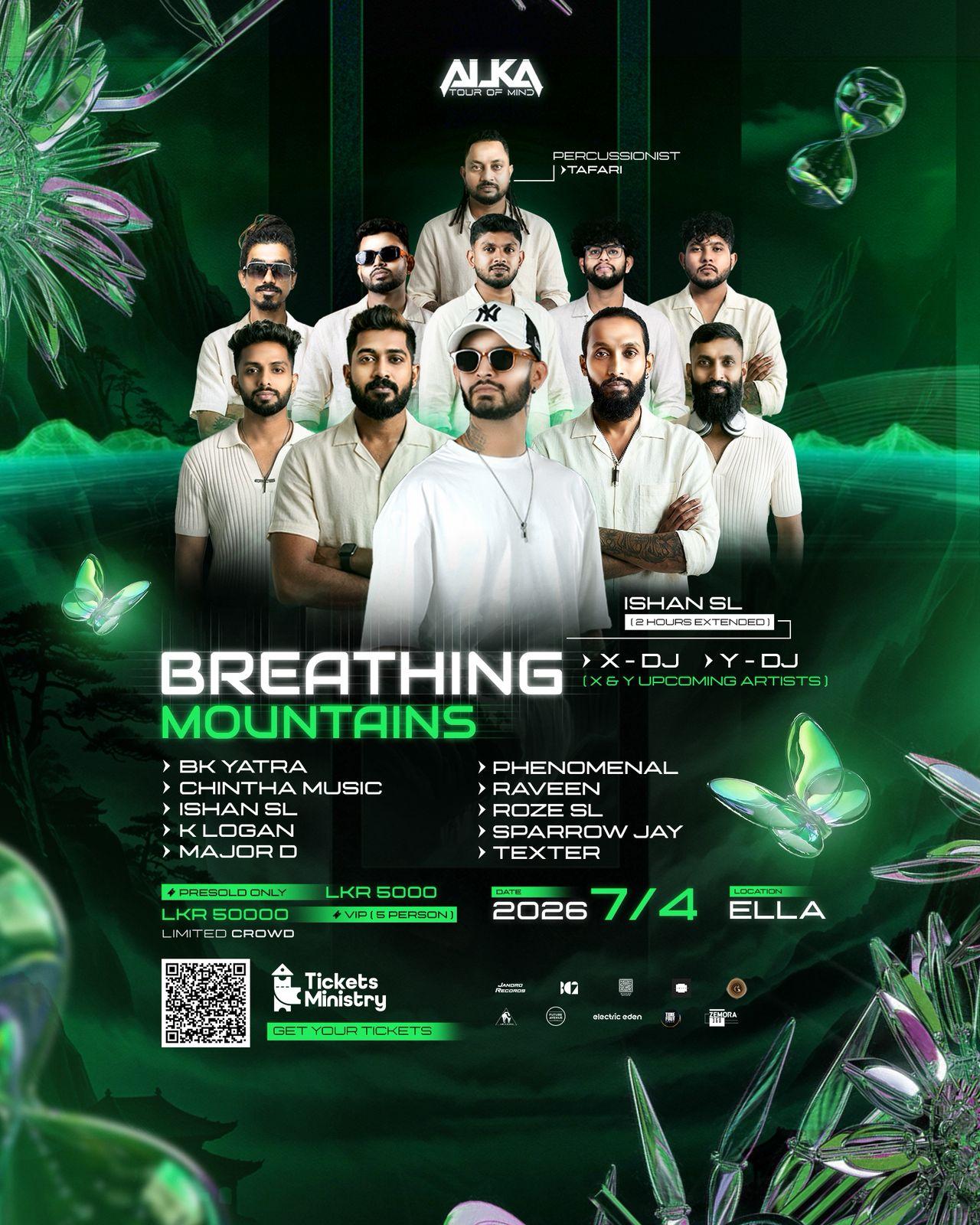 ALKA TOURE BREATHING MOUNTAIN Banner