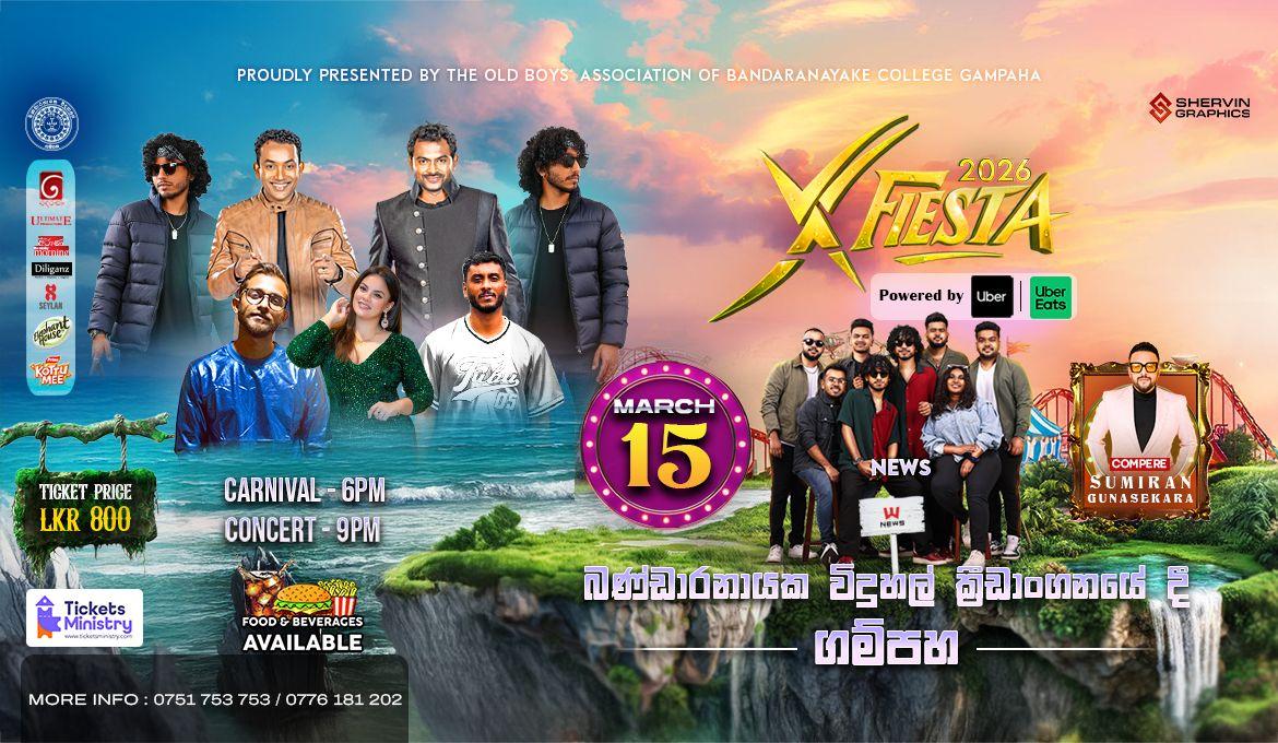 XFIESTA 15TH MARCH Banner