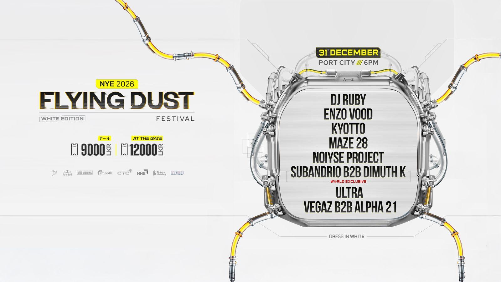 FLYING DUST NYE 26 Banner