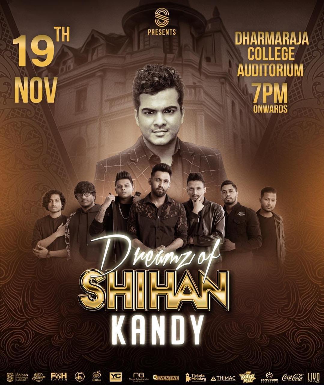 DREAMZ OF SHIHAN KANDY Banner