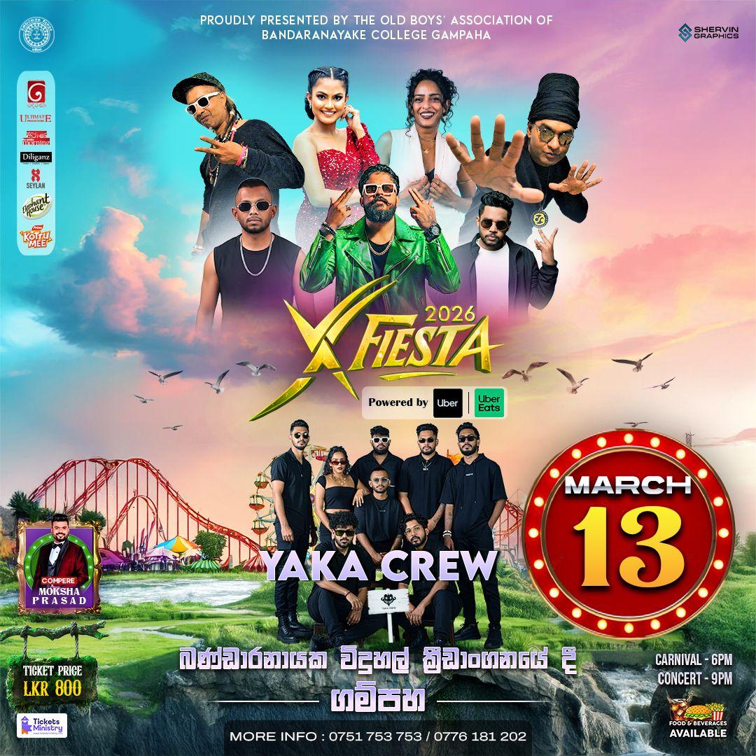 XFIESTA 13TH MARCH Banner