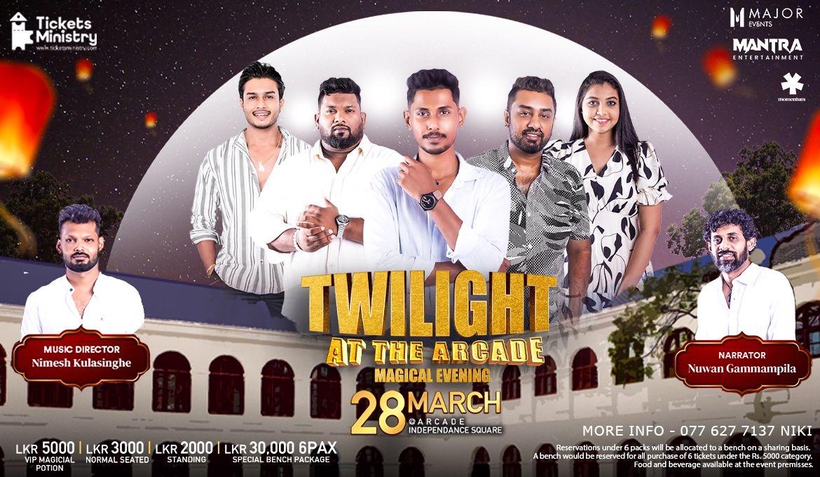 TWILIGHT AT THE ARCADE MAGICAL EVENING Banner