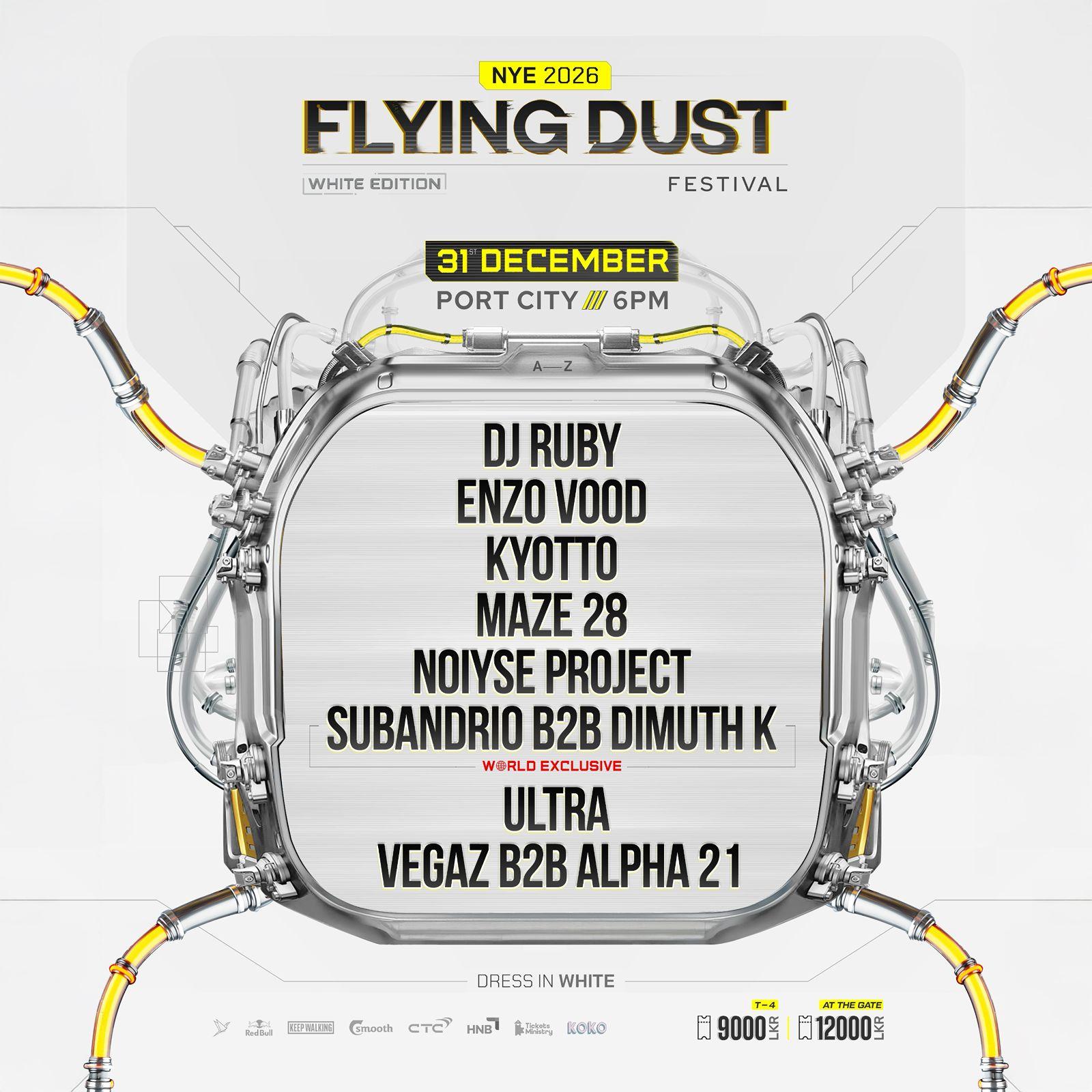 FLYING DUST NYE 26 Banner