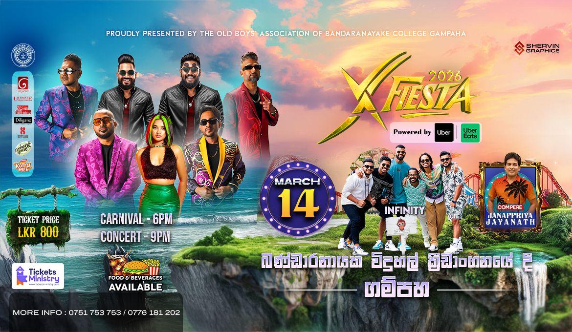 XFIESTA 14TH MARCH Banner