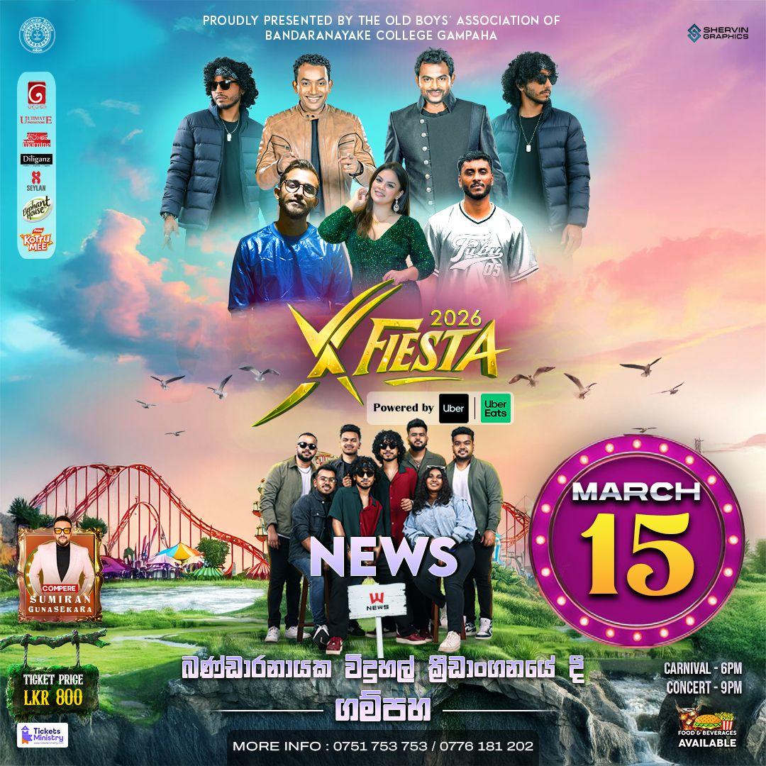 XFIESTA 15TH MARCH Banner